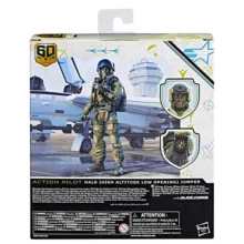 اکشن فیگور طرح خلبانی مدل Snake Eyes ارتفاع 22 سانتی‌متر