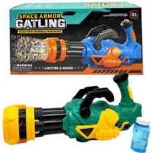 حباب ساز طرح تفنگ رگباری مدل Space Armor GATLING
