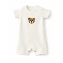 رامپر نوزادی مدل پنبه‌ای Teddy کد 001