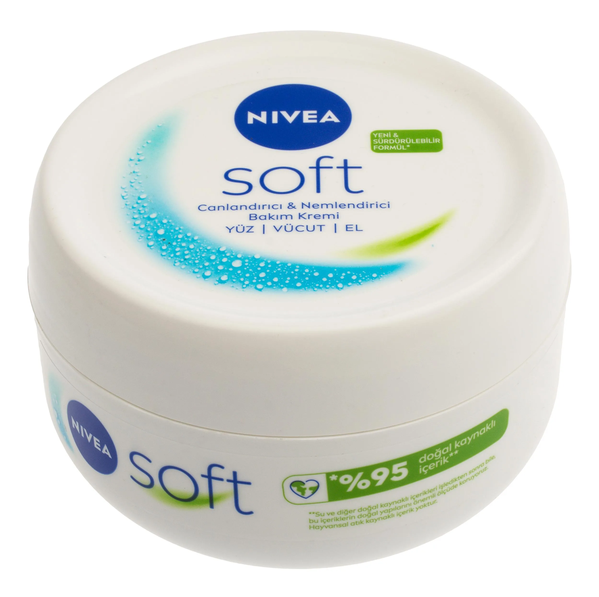 کرم مرطوبکننده بدن، صورت، دست نیوا مدل SOFT مناسب برای انواع پوست حجم 300 میلیلیتر