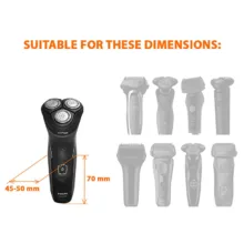 استند نگهدارنده ماشین اصلاح مدل دوطرفه01، مناسب برای Philips Series 5000،6000،7000،9000