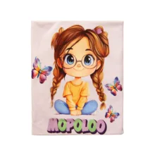 ست تاپ و شورت راحتی دخترانه موپولو کد R1
