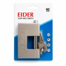 قفل کتابی ایدر مدل eid90 سایز 90 میلی متر به همراه ۳ کلید