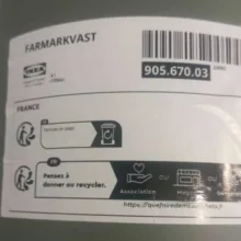 سطل زباله ایکیا مدل FARMARKVAST