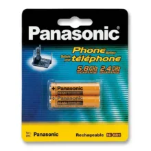 باتری نیم قلمی تلفن بی سیم پاناسونیک مدل HHR-3MRT/2BM