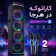 اسپیکر برودو مدل IKARAOKE 2271