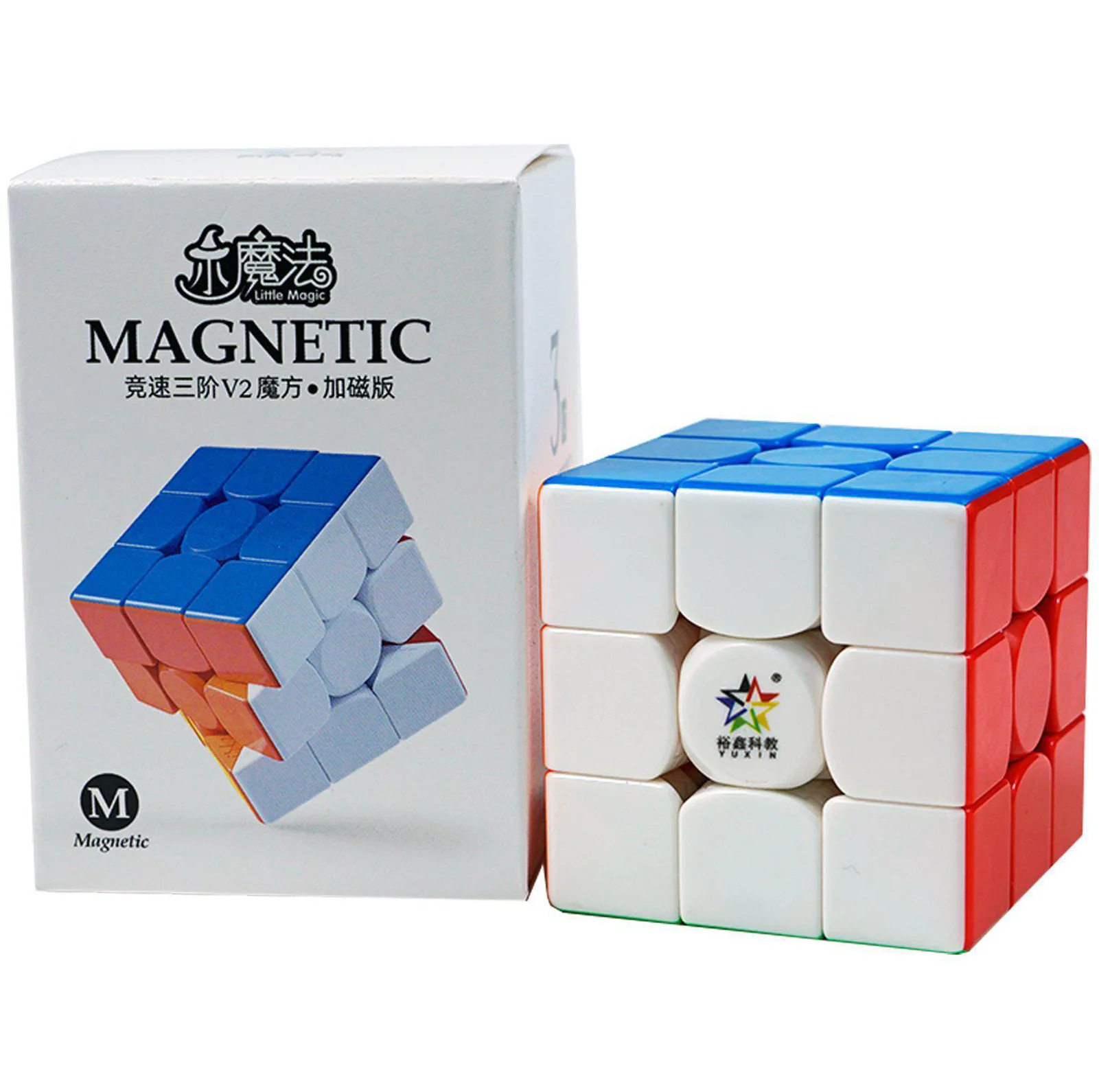 مکعب روبیک یوکسین مدل لیتل مجیک مگنت 3×3 YuXin Little Magic Magnetic