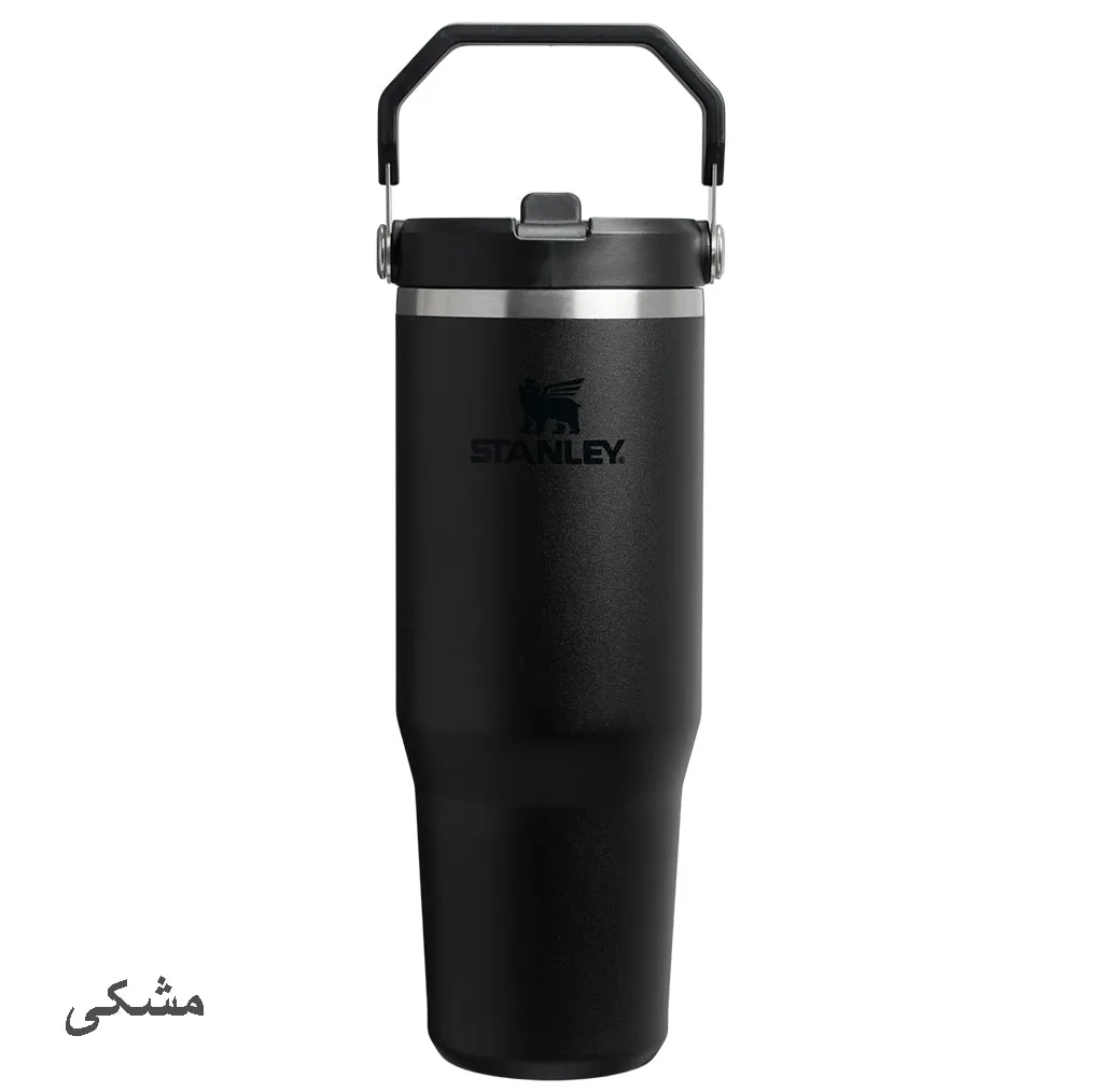 تراول ماگ استنلی مدل Iceflow Flip Straw Tumbler گنجایش 0.89 لیتر