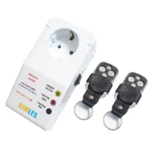 پریز برق ارت دار سیملس مدل PN1483 به همراه ریموت