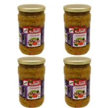 ترشی لیته انتخاب - 630 گرم بسته 4 عددی