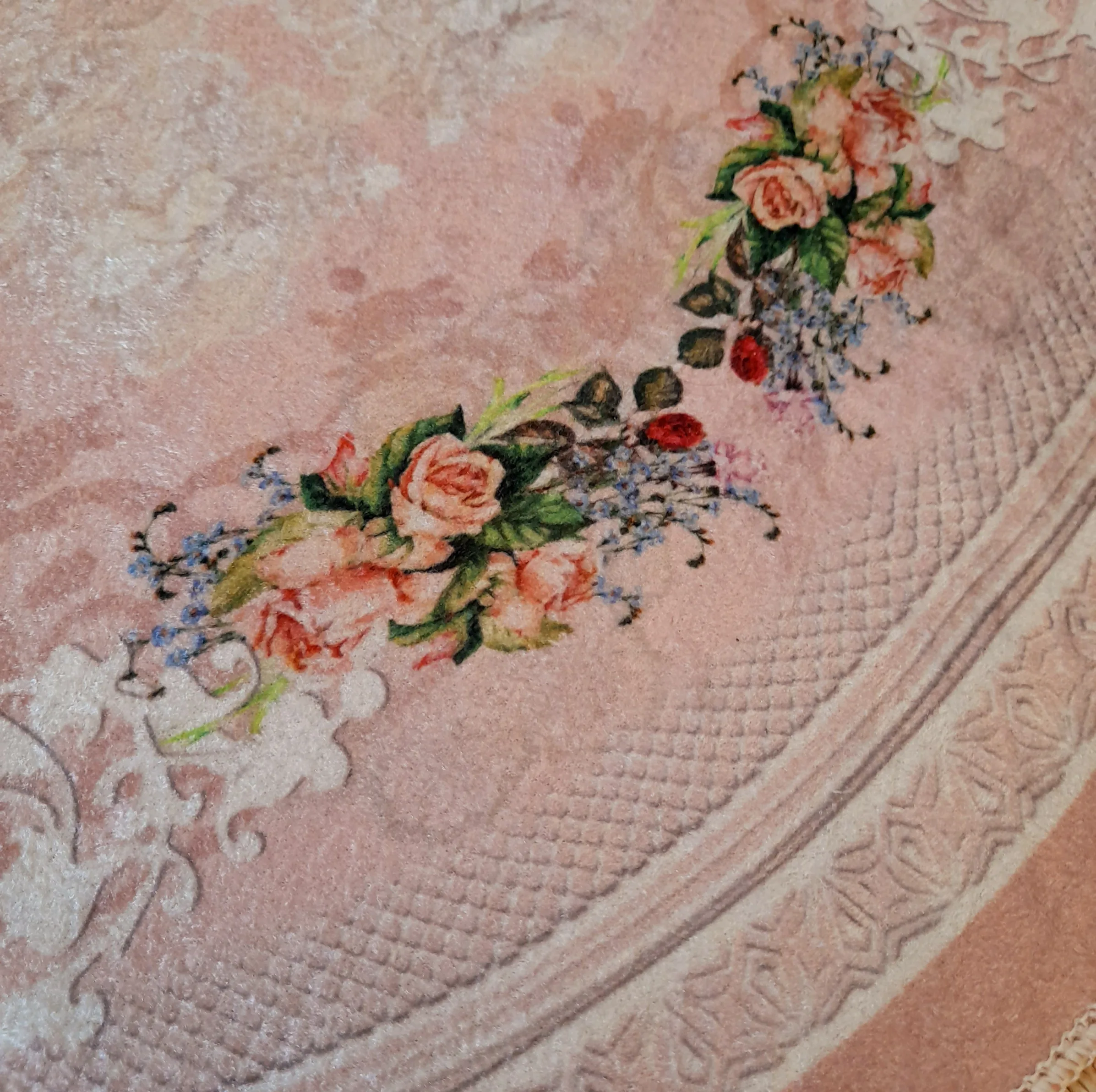 پادری مدل بیضی کد W1 سایز 50×80 سانتی متر