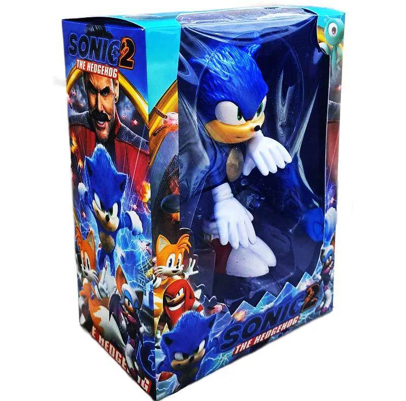 اکشن فیگور طرح سونیک مدل sonic 1719 ارتفاع 16 سانتیمتر