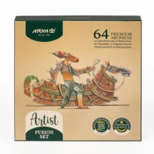 بسته رنگآمیزی آریا مدل آرتیست بسته 64 عددی
