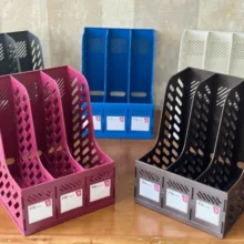 نگهدارنده کتاب مدل سه خانه بسته 6 عددی