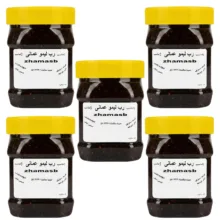 رب لیمو عمانی ژاماسب – 400 گرم بسته 5 عددی