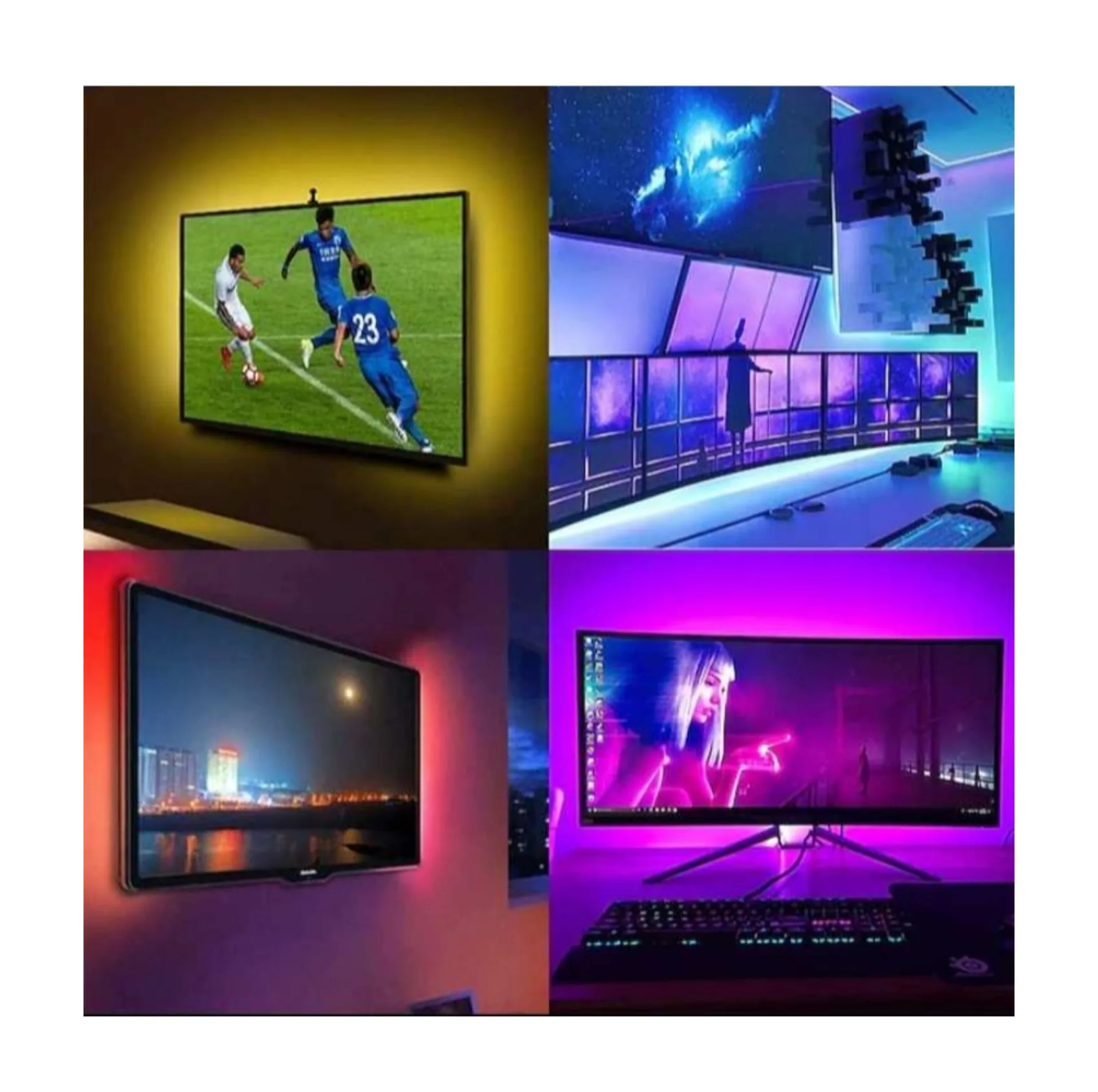 ریسه ال ای دی مدل RGB طول 5 متر