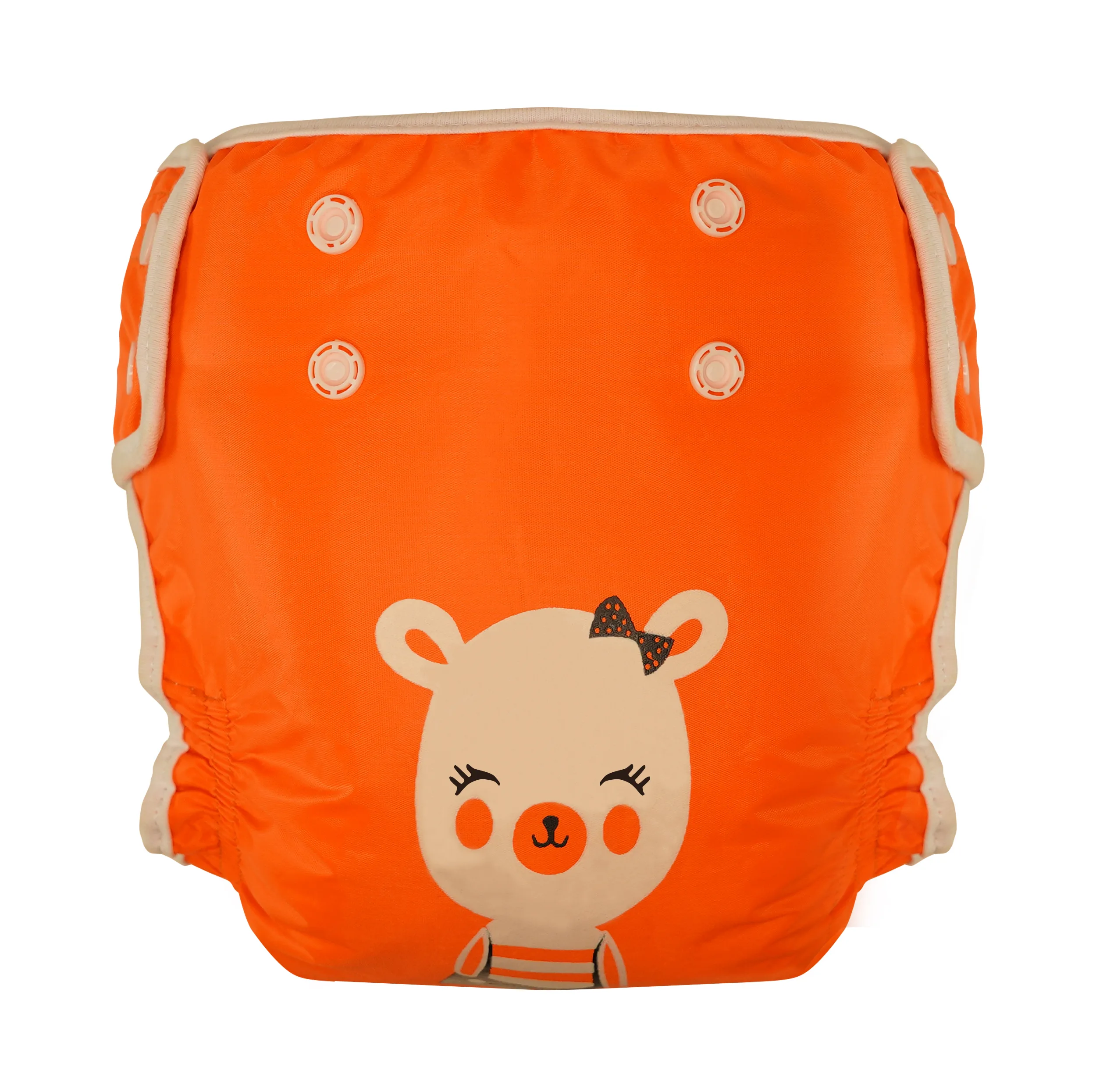 شورت آموزشی کودک وی کر مدل دکمه دار طرح Bear Girl کد U808