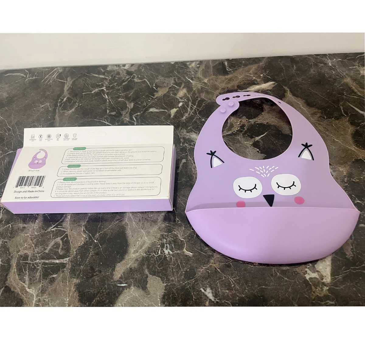 پیش بند نوزادی مدل SILICONE BIB