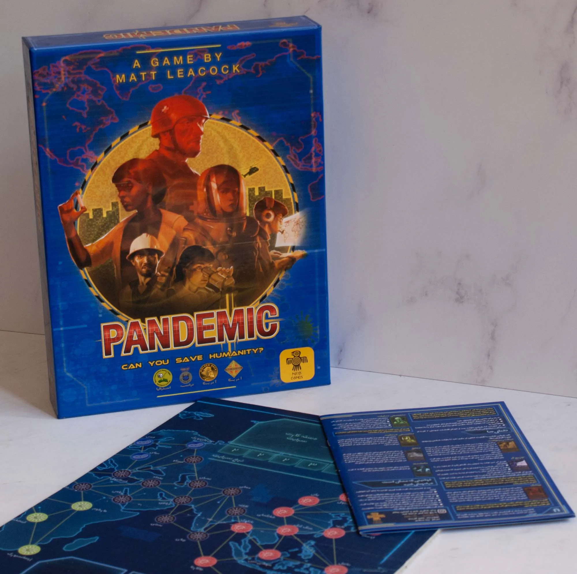 بازی فکری مایا گیمز مدل PANDEMIC