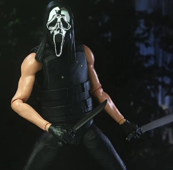 اکشن فیگور نکا طرح گوست فیس مدل Ghostface Inferno ارتفاع 18 سانتیمتر