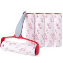 پرزگیر لباس لیائو پرفکت لایف مدل LINT ROLLER-175 طرح دستی بسته 5 عددی