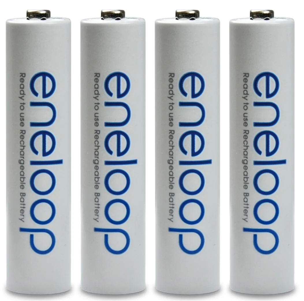 باتری نیم قلمی قابل شارژ پاناسونیک مدل eneloop/BK-4MCCE(HR03) بسته 4 عددی