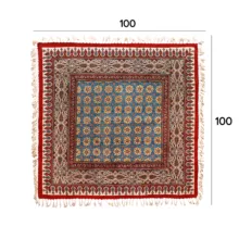 رومیزی قلمکار فراز هنر طرح یلدا مدل ترنج کد 100