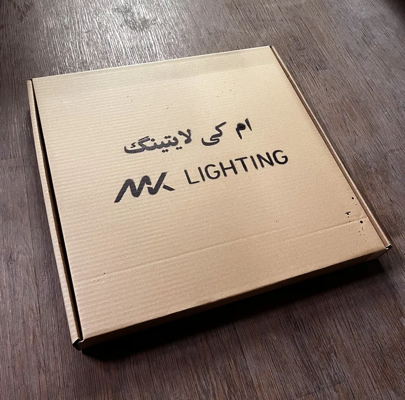 لوستر ام کی ای لایتینگ مدل مدرن کد Ring40