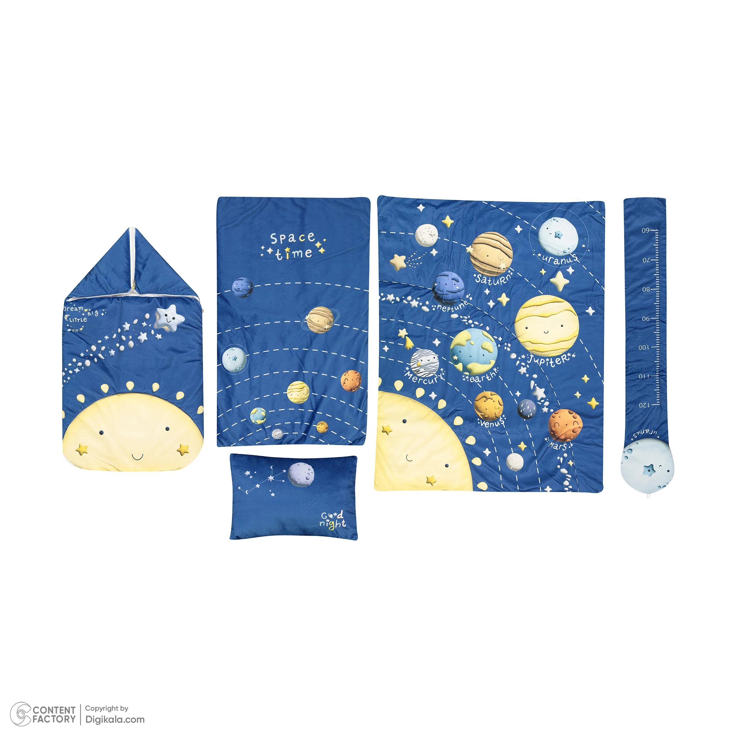 سرویس خواب 5 تکه کودک مدل Space time
