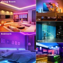 ریسه ال ای دی RGB مدل Modern moods طول 10 متر