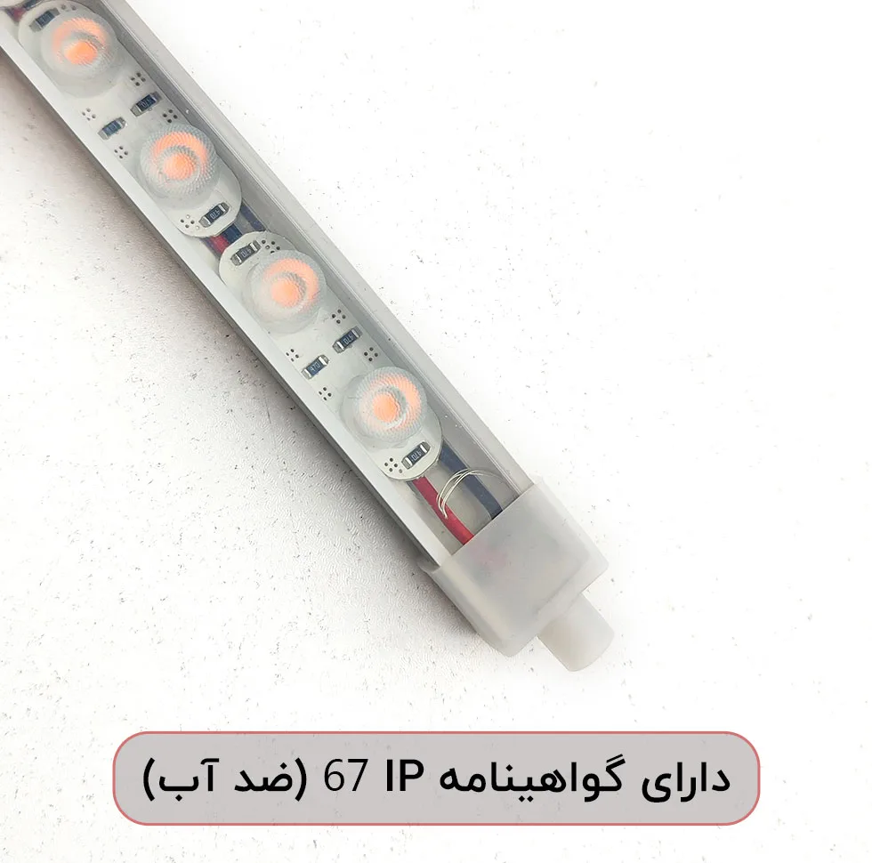 ریسه وال واشر مدل سیلیکونی انعطاف پذیر ضد آب طول 5 متر