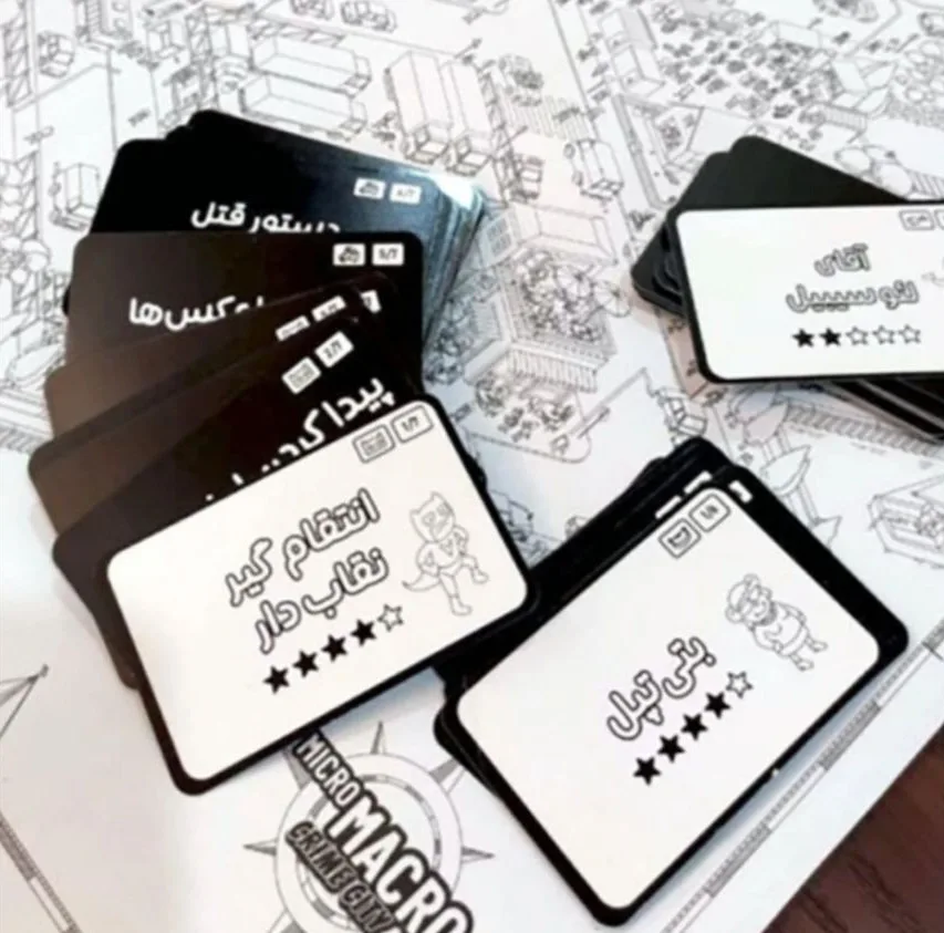 بازی فکری مدل میکرو ماکرو نسخه مرگ مناسب ۱۲ سال به بالا