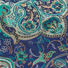 رومیزی ترمه نگین خاتم طرح شاه عباسی یزد کد ya90242102