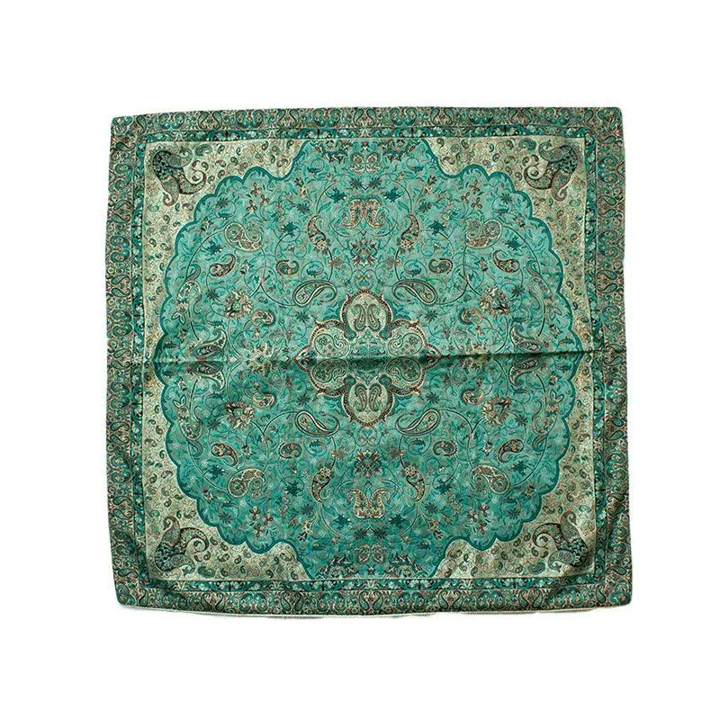 رومیزی ترمه نگین خاتم طرح شاه عباسی یزد کد ya90242104