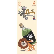 بازی فکری کارتی شیر سماور مدل آموزش خلاقیت و ساخت داستان با 216 کارت، رقابتی و مزایدهای، مناسب بزرگسالان، 2 تا 20 نفر، مدت بازی 30 تا 60 دقیقه، درجه سختی آسان و سبک سنتی ایرانی