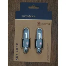 قفل آویز سامسونیت مدل Tsa X2 بسته دو عددی