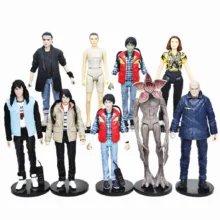 اکشن فیگور مدل Stranger things مجموعه 9 عددی ارتفاع 18 سانتیمتر
