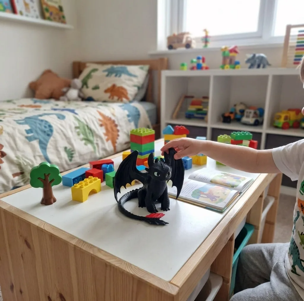 فیگور طرح Toothless ارتفاع 16 سانتیمتر