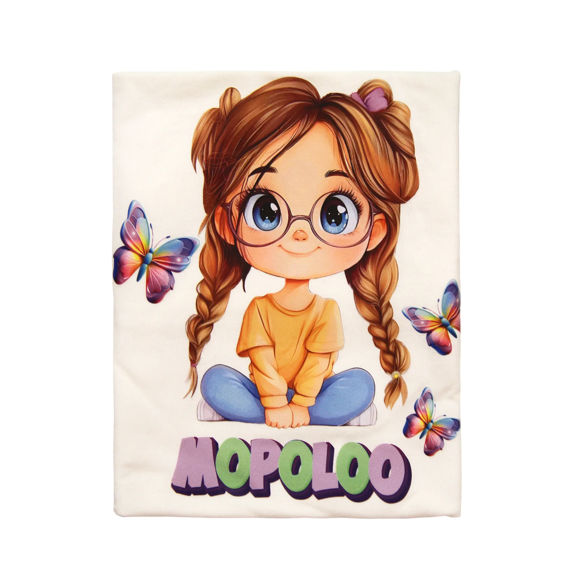 ست تاپ و شورت راحتی دخترانه موپولو کد R1