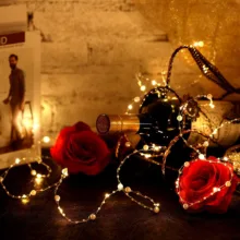 ریسه‌ ال ای دی مدل کریسمس مروارید اقیانوس کد B082HVNM6M طول 3 متر