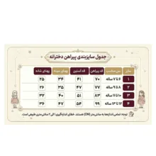 پیراهن آستین بلند یقه ب ب دخترانه مدل ترمه