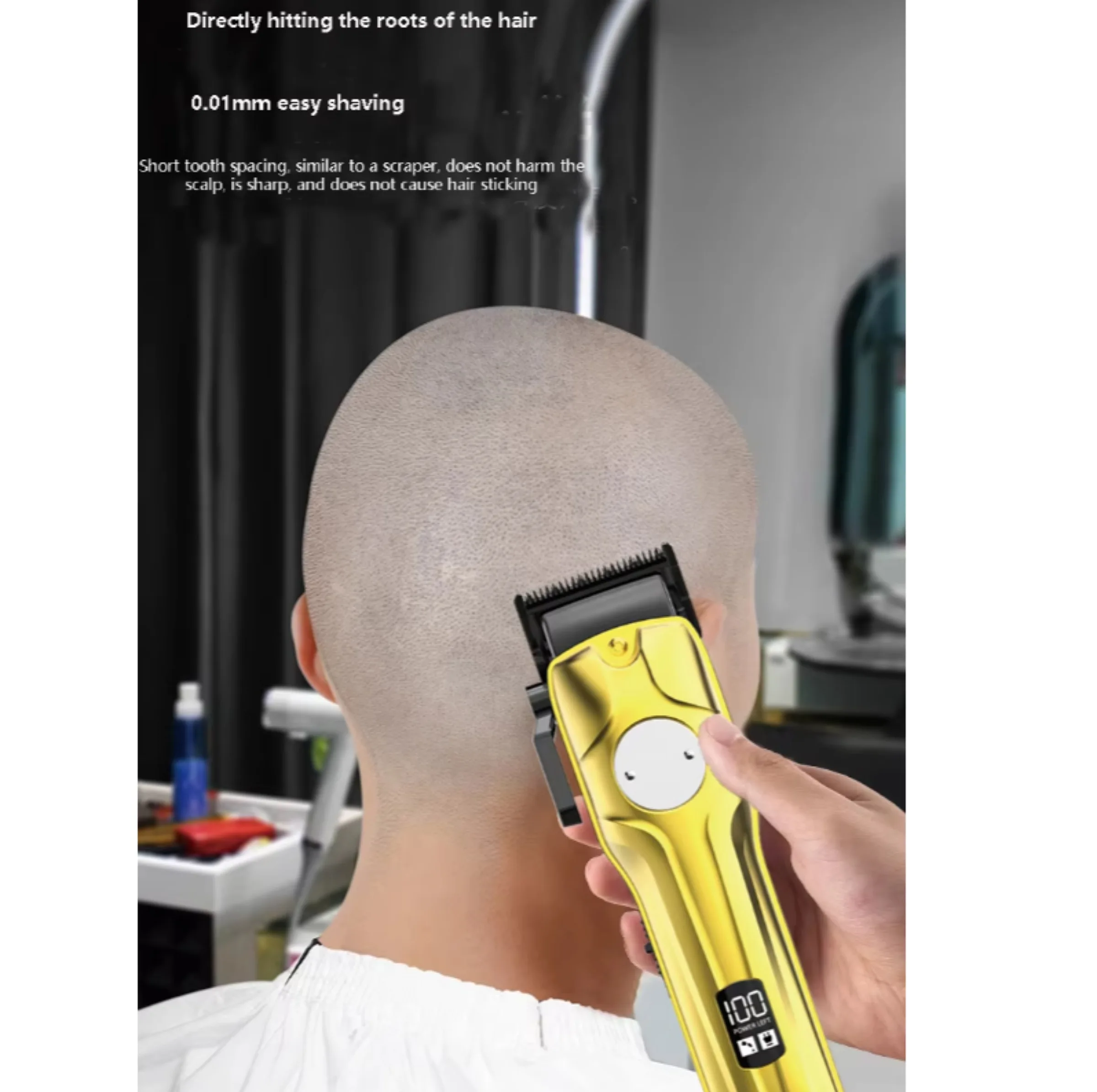 ماشین اصلاح موی سر و صورت شارژی پروفیشینال کلیپر مدل tf-686