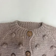 ست ژاکت و شلوار نوزادی مدل توپی