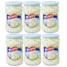 ترشی سیر صدفی ماهوند – 650 گرم مجموعه 6 عددی