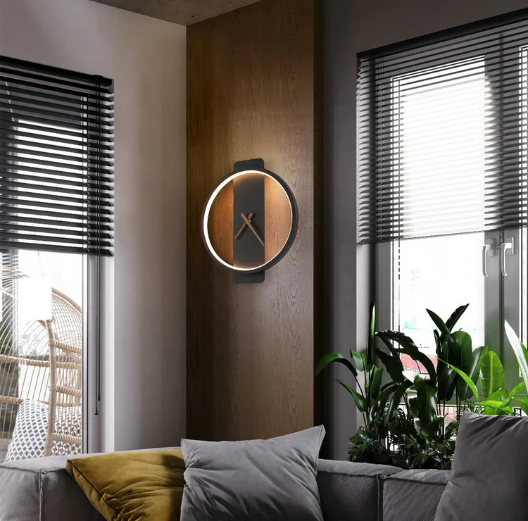 ساعت دیواری مدل ام کی لایتینگ مدل Bclock50