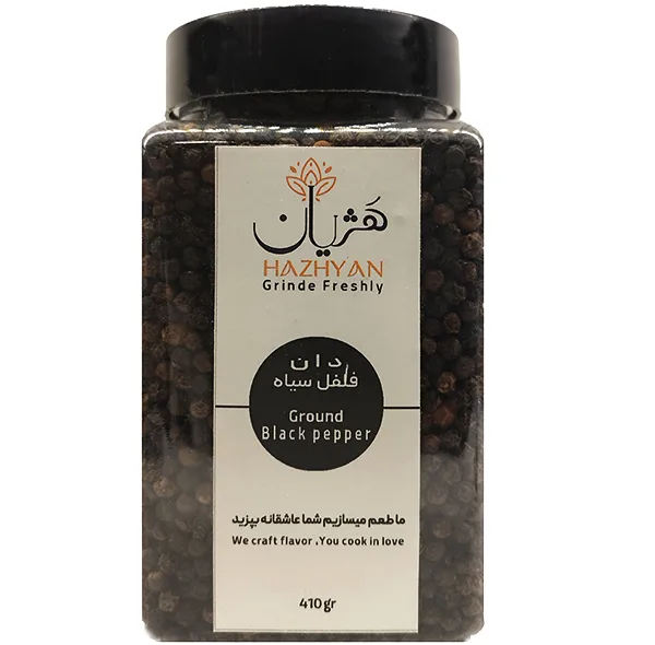 دانه فلفل سیاه هژیان - 410 گرم