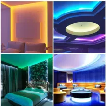 ریسه ال ای دی مدل RGB-remote-app موزیکال طول 5 متر