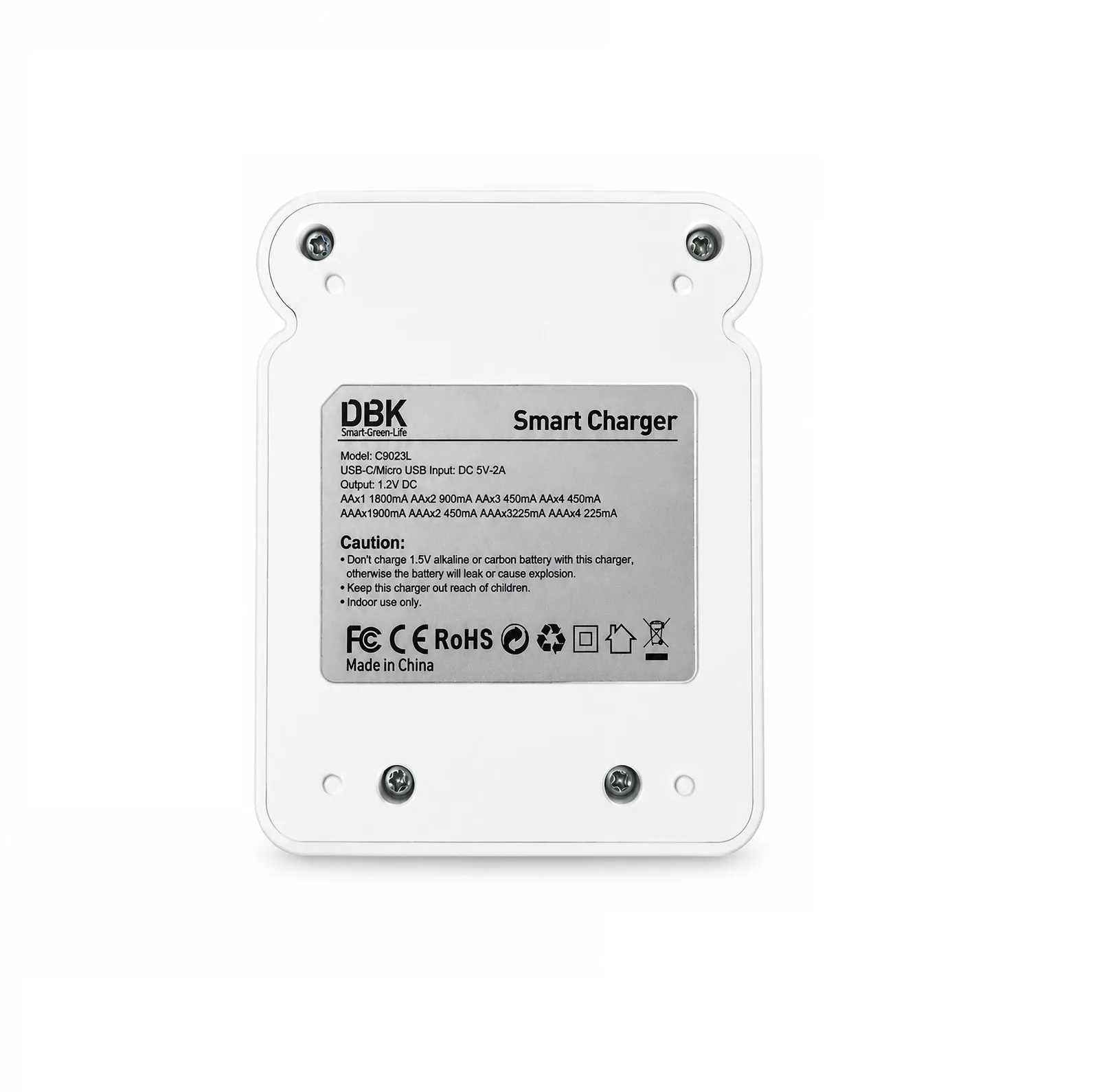 شارژر باتری نیم قلمی دی بی کی مدل C9023L