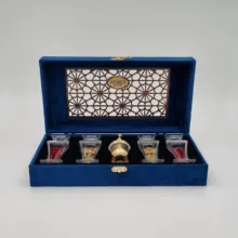 زعفران کادویی عاقله - 3 گرم به همراه هل - 20 گرم و هاون