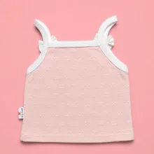 ست تاپ و شلوارک نوزادی دخترانه طرح پاپیون مدل RO-401